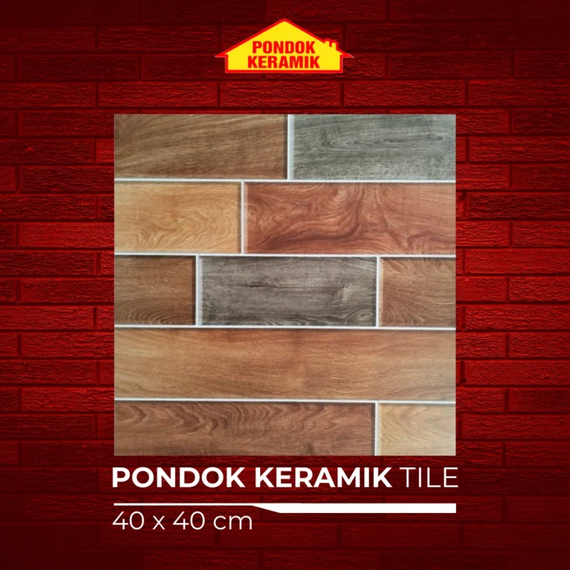AVIGNON 40X40 ANKARA BROWN