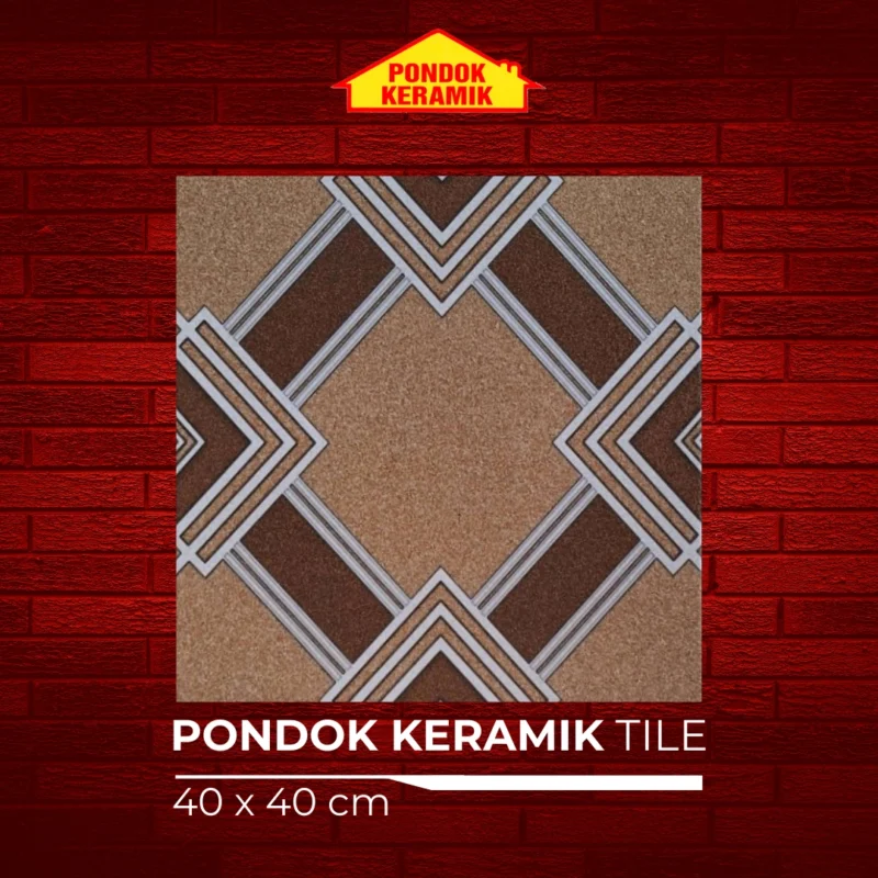 AVIGNON 40X40 MITO BROWN
