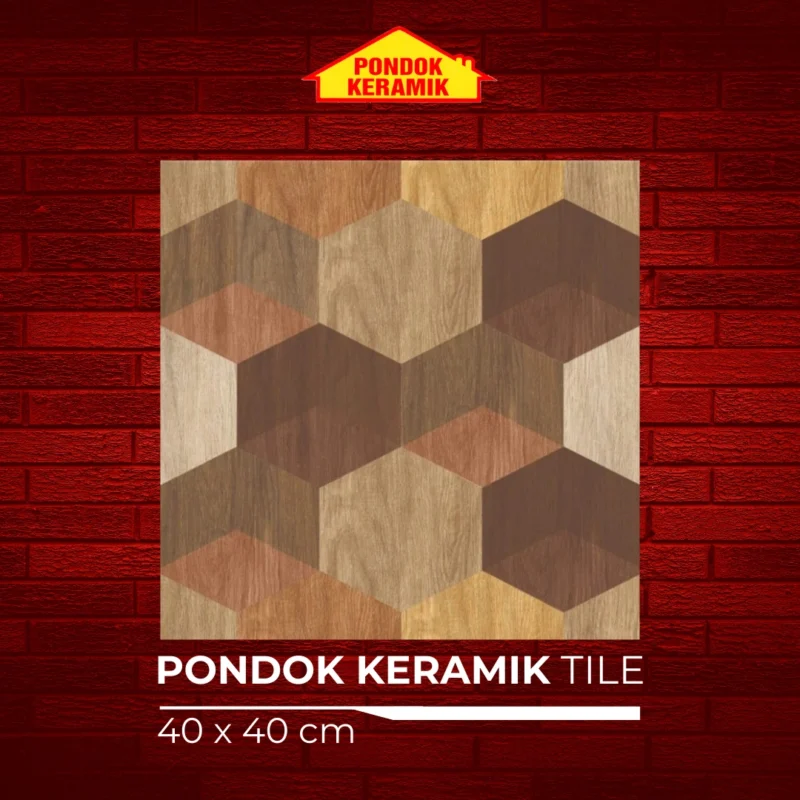 AVIGNON 40X40 VISBI BROWN