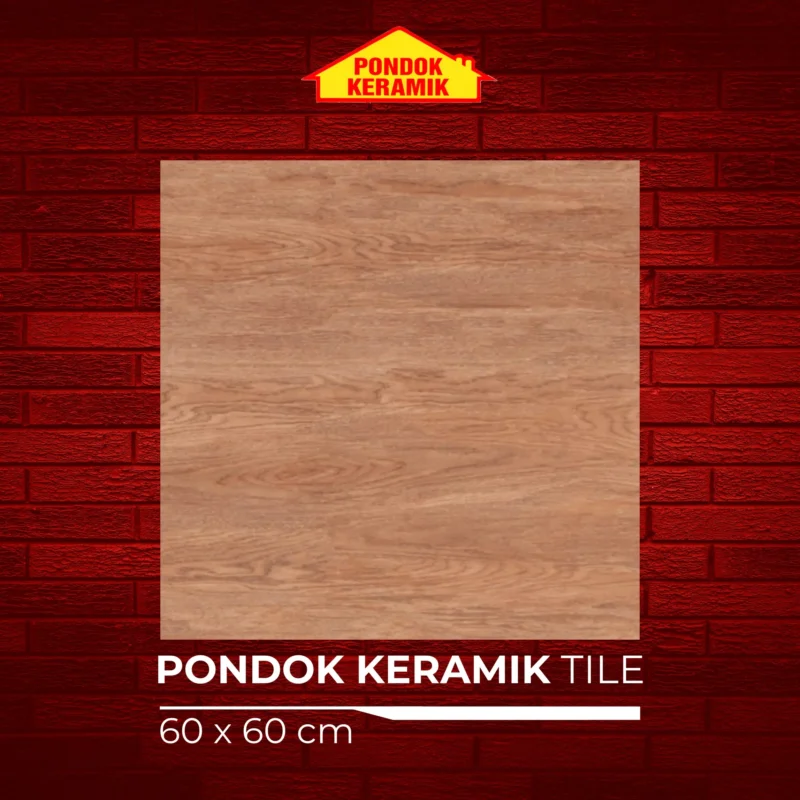 DECOGRESS 60X60 RED BRENTWOOD (MATT) I