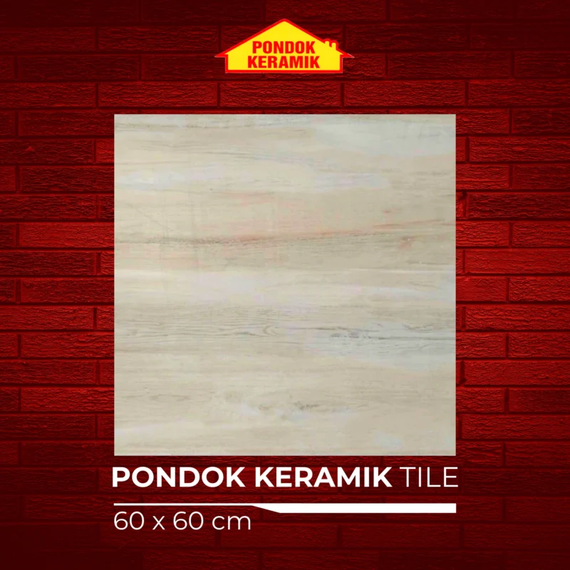 HELLA 60X60 HONEY WOOD I