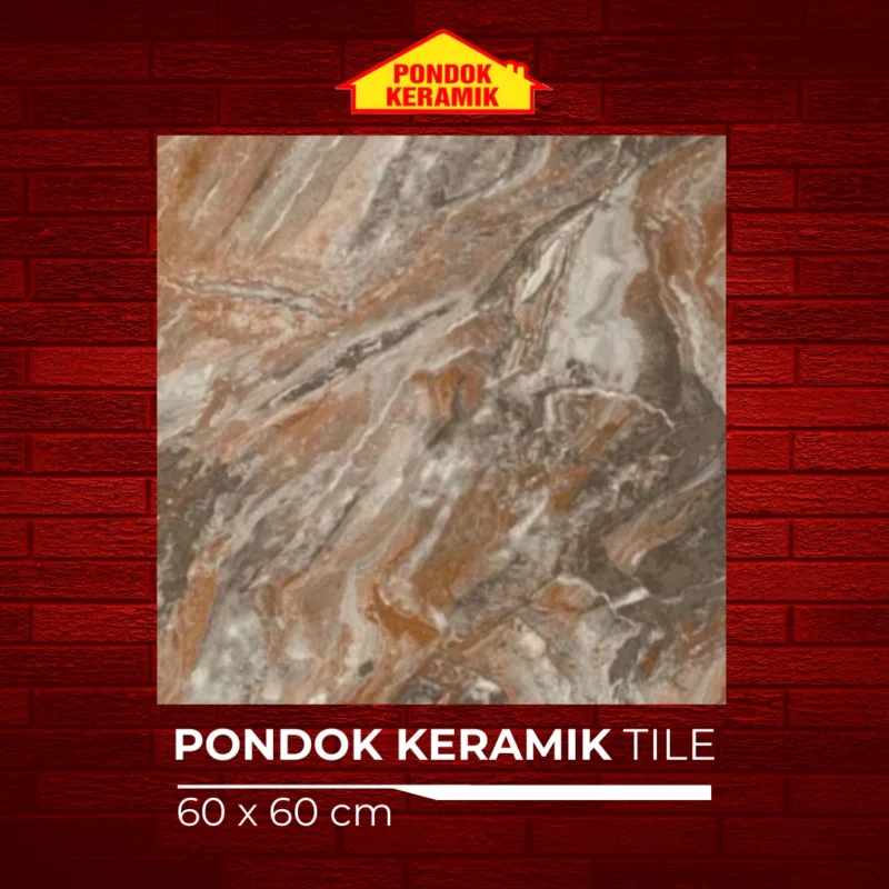 MASSIMO 60X60 TIBET M BROWN