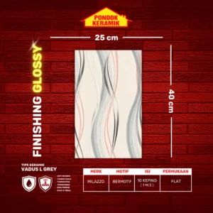 MILAZO 25X40 VADUS L GREY - Gambar 2
