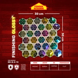 MOSAIC 30X30 TILE DG-Q-2-13 - Gambar 2