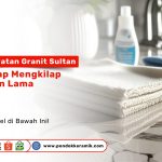 Lantai granit Sultan mengkilap dengan perawatan pembersih khusus
