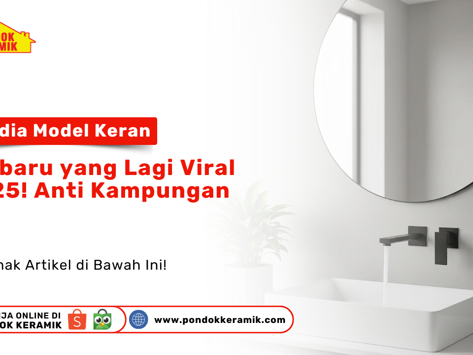 Model keran terbaru 2025 anti kampungan untuk dapur dan kamar mandi modern