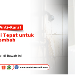 Sanitary anti karat dan anti bocor Pondok Keramik Surabaya