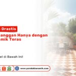 Ganti Keramik Teras Perubahan Drastis Rumah Pelanggan PONDOKKERAMIK.COM