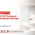 Keramik Marble Putih: Diskon 12.12 Terbesar PONDOKKERAMIK.COM