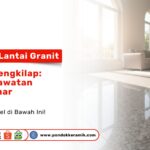 ampilan ruang tamu mewah dengan lantai granit yang memantulkan cahaya sebagai visual rahasia lantai granit selalu mengkilap: tips perawatan yang benar