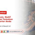 Tampilan detail granit gelap dengan guratan artistik berwarna jingga dan biru sebagai visual tebak jenis motif granit dan temukan gaya interior Anda