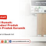 Display berbagai pilihan keramik motif kayu dan heksagonal sebagai visual Renovasi Rumah: Rekomendasi Produk Unggulan Produk Keramik