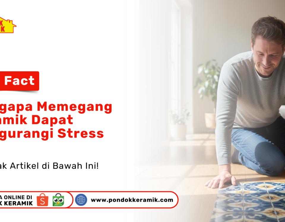 Mengapa Memegang Keramik Dapat Mengurangi Stress - Pondok Keramik
