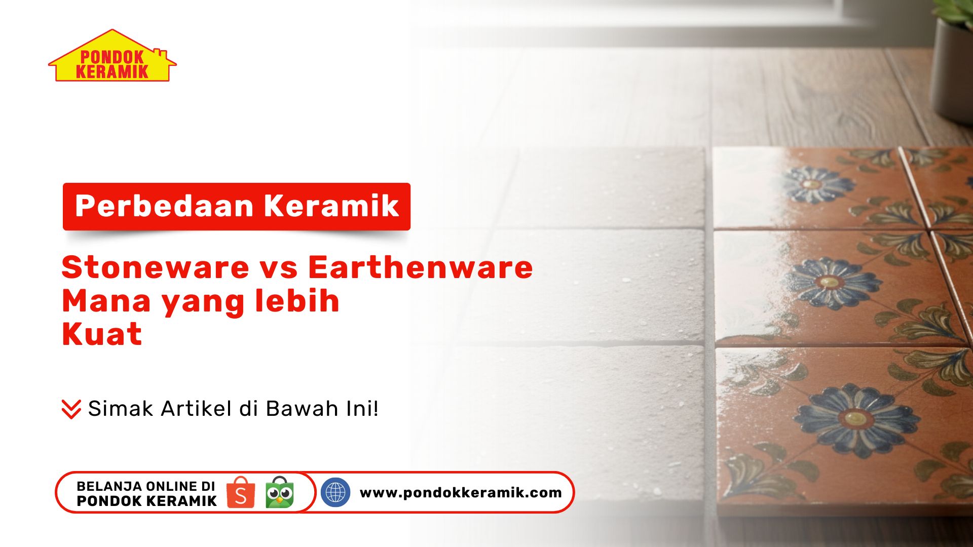Perbedaan Keramik Stoneware vs Earthenware Mana yang Lebih Kuat