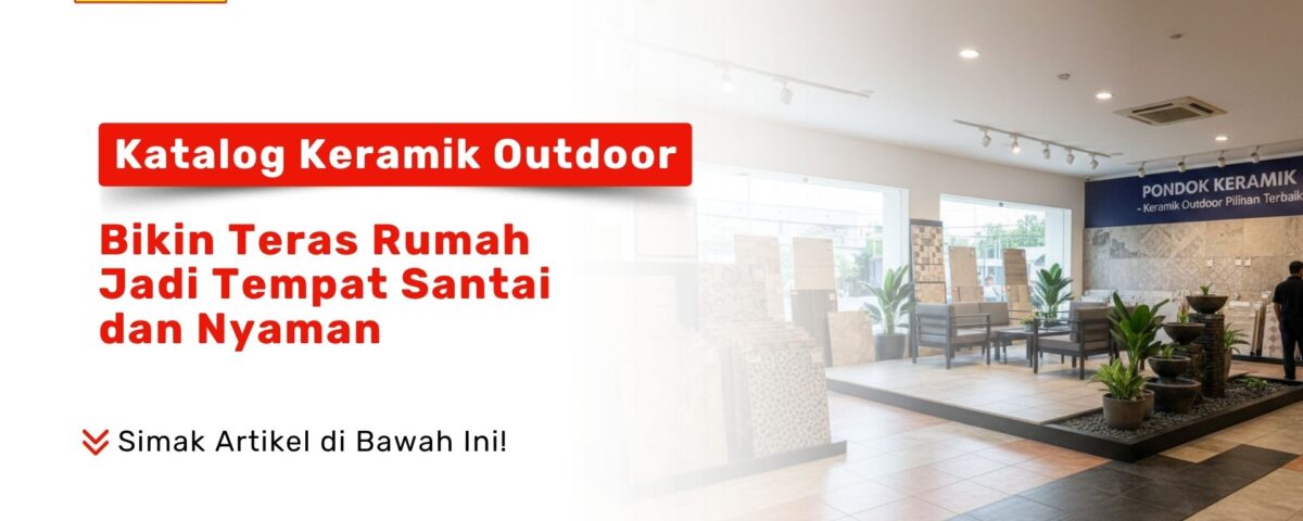 Tampilan showroom dengan produk Katalog Keramik Outdoor: Bikin Teras Rumah Jadi Tempat Santai dan Nyaman yang elegan