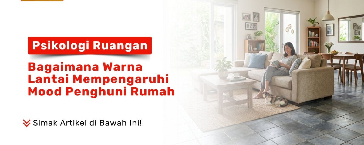 Tampilan ruang keluarga yang nyaman sebagai ilustrasi Psikologi Ruangan: Bagaimana Warna Lantai Mempengaruhi Mood Penghuni Rumah