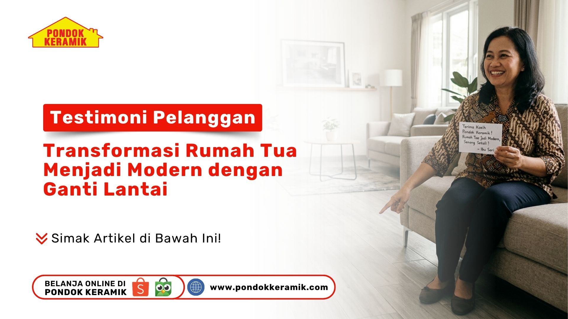 Testimoni Pelanggan Transformasi Rumah